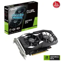 Asus Dual GeForce GTX 1650 V2 DUAL-GTX1650-4GD6-P-V2 4GB GDDR6 128Bit DX12 Gaming (Oyuncu) Ekran Kartı