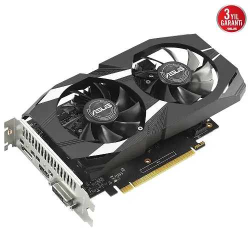 Asus Dual GeForce GTX 1650 V2 DUAL-GTX1650-4GD6-P-V2 4GB GDDR6 128Bit DX12 Gaming (Oyuncu) Ekran Kartı