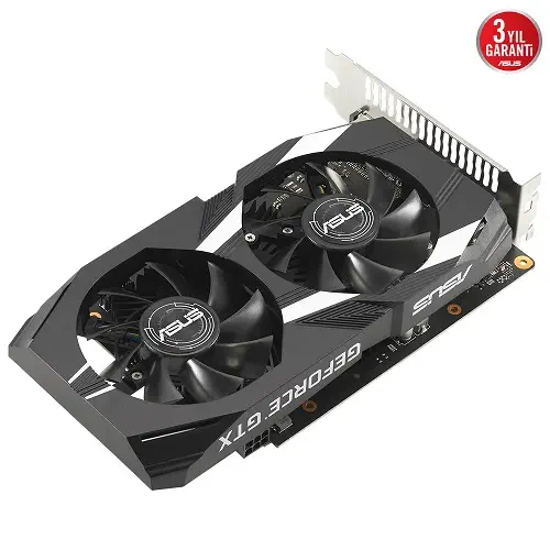 Asus Dual GeForce GTX 1650 V2 DUAL-GTX1650-4GD6-P-V2 4GB GDDR6 128Bit DX12 Gaming (Oyuncu) Ekran Kartı