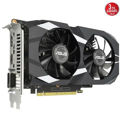 Asus Dual GeForce GTX 1650 V2 DUAL-GTX1650-4GD6-P-V2 4GB GDDR6 128Bit DX12 Gaming (Oyuncu) Ekran Kartı