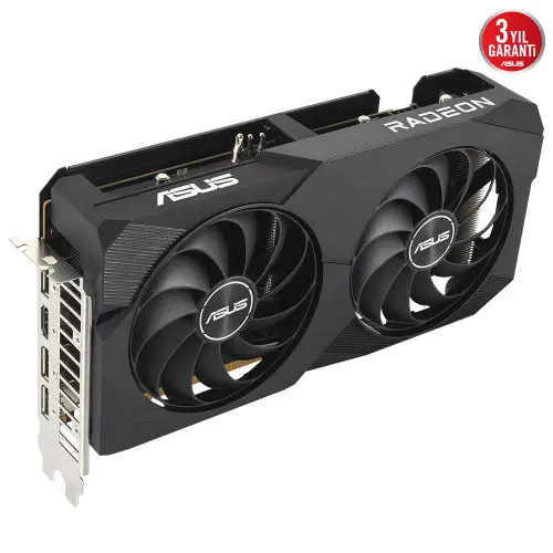 Asus Dual Radeon RX 6650 XT OC DUAL-RX6650XT-O8G-V2 8GB GDDR6 128Bit DX12 Gaming (Oyuncu) Ekran Kartı