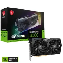 MSI GeForce RTX 4060 GAMING 8G GDDR6 128Bit DX12 DLSS 3 Gaming (Oyuncu) Ekran Kartı