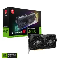 MSI GeForce RTX 4060 GAMING X 8G GDDR6 128Bit DX12 DLSS 3 Gaming (Oyuncu) Ekran Kartı