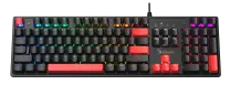 Bloody S510R Q TR RGB Red Switch Mekanik Siyah Gaming (Oyuncu) Klavye