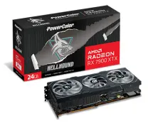 POWERCOLOR HELLHOUND RX 7900 XTX 24G-L/OC 24GB GDDR6 384Bit DX12 Gaming (Oyuncu) Ekran Kartı