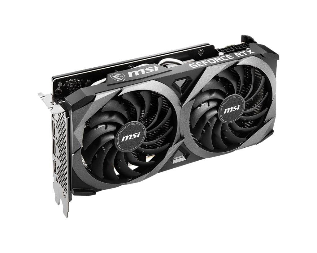 MSI GeForce RTX 3060 Ti Ventus 2X 8GD6X OC GDDR6X 256bit DX12 Gaming (Oyuncu) Ekran Kartı