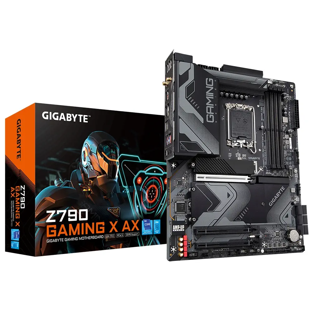 Gigabyte Z790 Gaming X AX INTEL LGA 1700 DDR5 7600(OC)MHz ATX Gaming (Oyuncu) Anakart