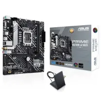 ASUS Prime H610M-A WIFI D5 Intel H610 Soket 1700 DDR5 5600MHz mATX Gaming (Oyuncu) Anakart