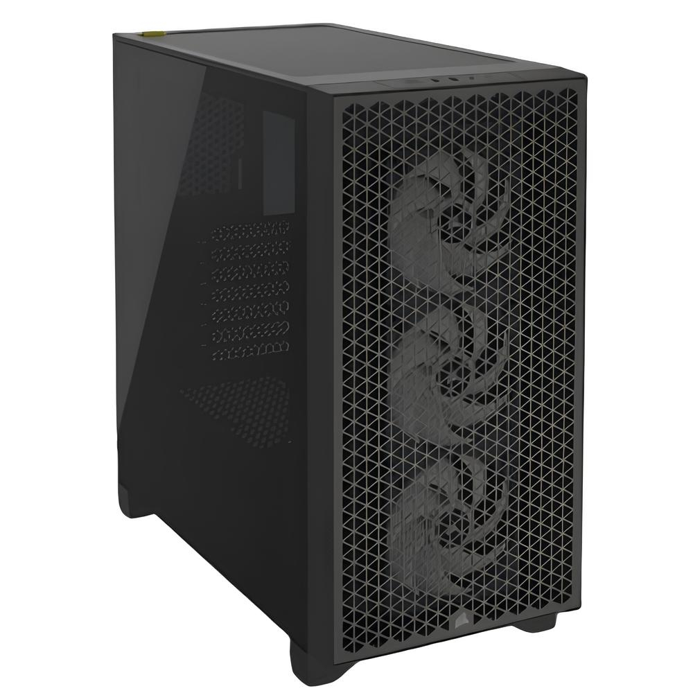 CORSAIR iCUE 3000D RGB Temperli Cam Mid-Tower ATX Siyah Gaming (Oyuncu) Kasa