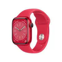 Apple Watch Series 8 GPS 41mm (PRODUCT)RED Alüminyum Kasa (PRODUCT)RED Spor Kordon - MNP73TU/A