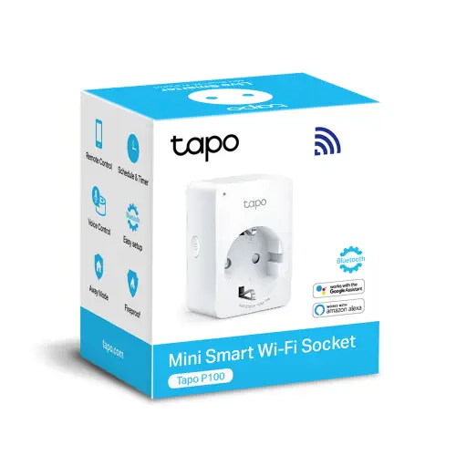 TP-LINK Tapo P100 Mini Akıllı Wi-Fi Priz Beyaz