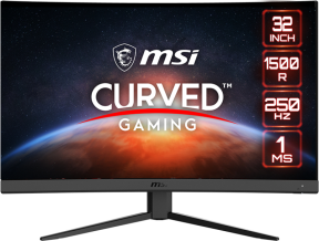 MSI G32C4X 32″ 1ms 250Hz FreeSync Premium HDR Ready 1500R Curved VA Full HD Gaming (Oyuncu) Monitör