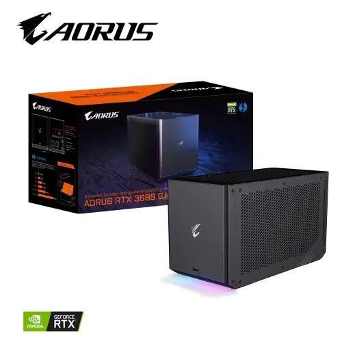 Gigabyte Aorus GeForce RTX 3080 Gaming Box GV-N3080IXEB-10GD 10GB GDDR6X 320Bit DX12 Gaming (Oyuncu) Ekran Kartı