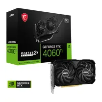 MSI GeForce RTX 4060 Ti VENTUS 2X BLACK 16G OC 16GB GDDR6 128Bit DX12 Gaming (Oyuncu) Ekran Kartı