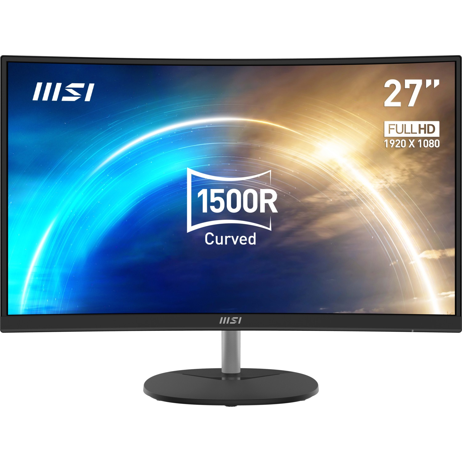 MSI Pro MP271CA 27″ 1ms 75Hz FreeSync Curved 1500R VA Anti-Glare Full HD Monitör