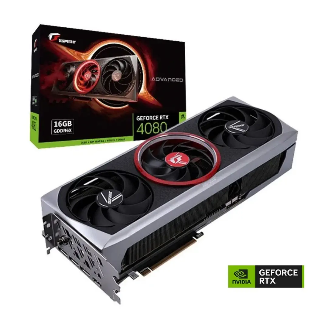 COLORFUL iGame RTX 4080 16GB Advanced OC-V GDDR6X 256Bit DX12 DLSS 3 Gaming (Oyuncu) Ekran Kartı