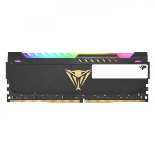 Patriot Viper Steel RGB 16GB (1x16GB) DDR4 3600MHz CL20 Gaming Ram (Bellek) (PVSR416G360C0)