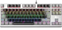 Lenovo Lecoo GK304 Red Switch RGB Mekanik Türkçe Q Siyah Gaming (Oyuncu) Klavye