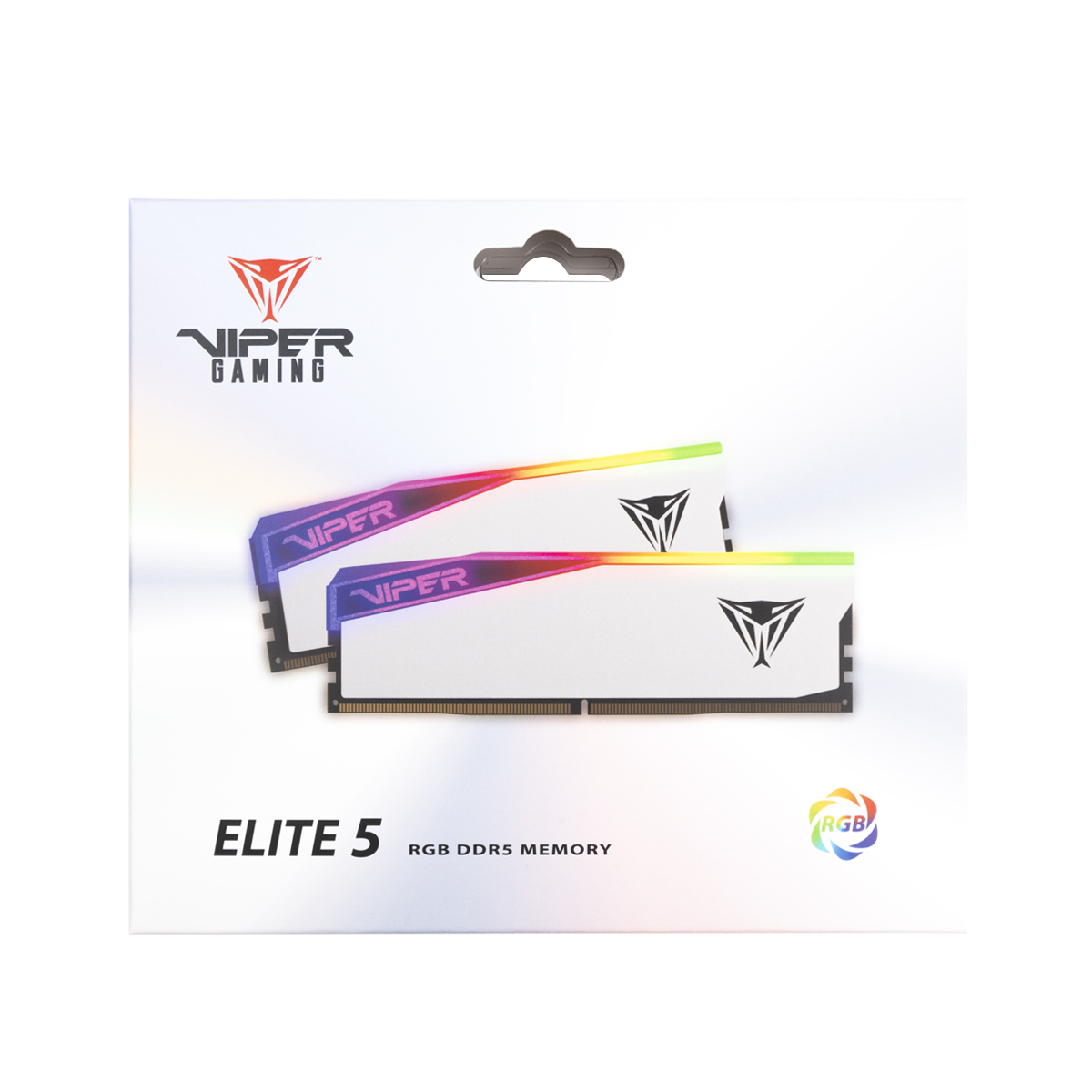 Patriot Viper Elite 5 RGB PVER564G62C42KW 64GB (2x32GB) DDR5 6200MHz CL42 Gaming Ram (Bellek)