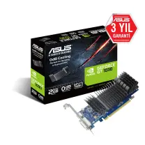 ASUS GT1030-SL-2G-BRK GeForce GT 1030 2GB GDDR5 64Bit DX12 Gaming (Oyuncu) Ekran Kartı