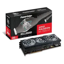 POWERCOLOR HELLHOUND RX 7900 XT 20G-L/OC 20GB GDDR6 320Bit DX12 Gaming (Oyuncu) Ekran Kartı