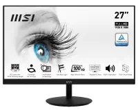 MSI Pro MP271A  27” 1920x1080 1ms 100Hz IPS Anti-Glare Full HD Monitör