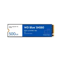 WD Blue SN580 500GB 4000/3600MB/s M.2 NVMe GEN4 SSD Disk - WDS500G3B0E