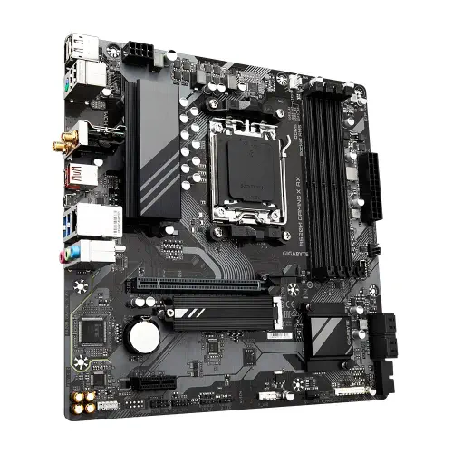 Gigabyte A620M GAMING X AX Wi-Fi AMD A620 Soket AM5 DDR5 8000(OC)MHz mATX Gaming (Oyuncu) Anakart