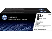 HP CF283AF (83A) Siyah Toner İkili Paket 1500 Sayfa