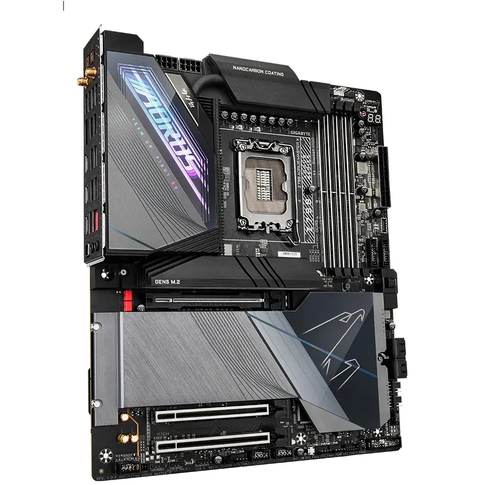 Gigabyte Z790 AORUS MASTER X Intel Z790 Soket 1700 DDR5 8266(OC)MHz E-ATX Gaming (Oyuncu) Anakart