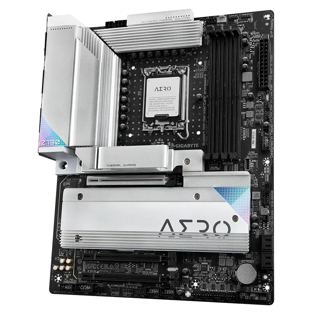 Gigabyte Z790 AERO G Intel Z790 Soket 1700 DDR5 7600(OC)MHz ATX Gaming (Oyuncu) Anakart