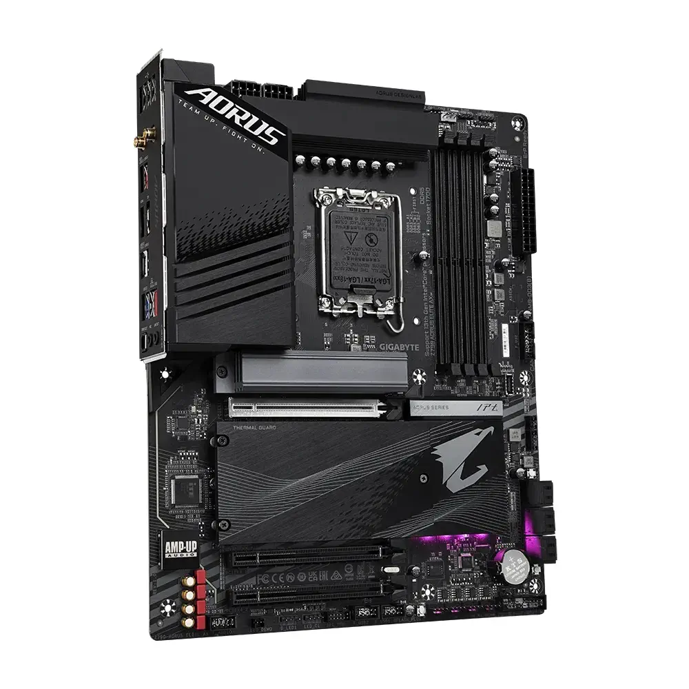 Gigabyte Z790 AORUS ELITE AX Intel Z790 Soket 1700 DDR5 7600(OC)MHz ATX Gaming (Oyuncu) Anakart