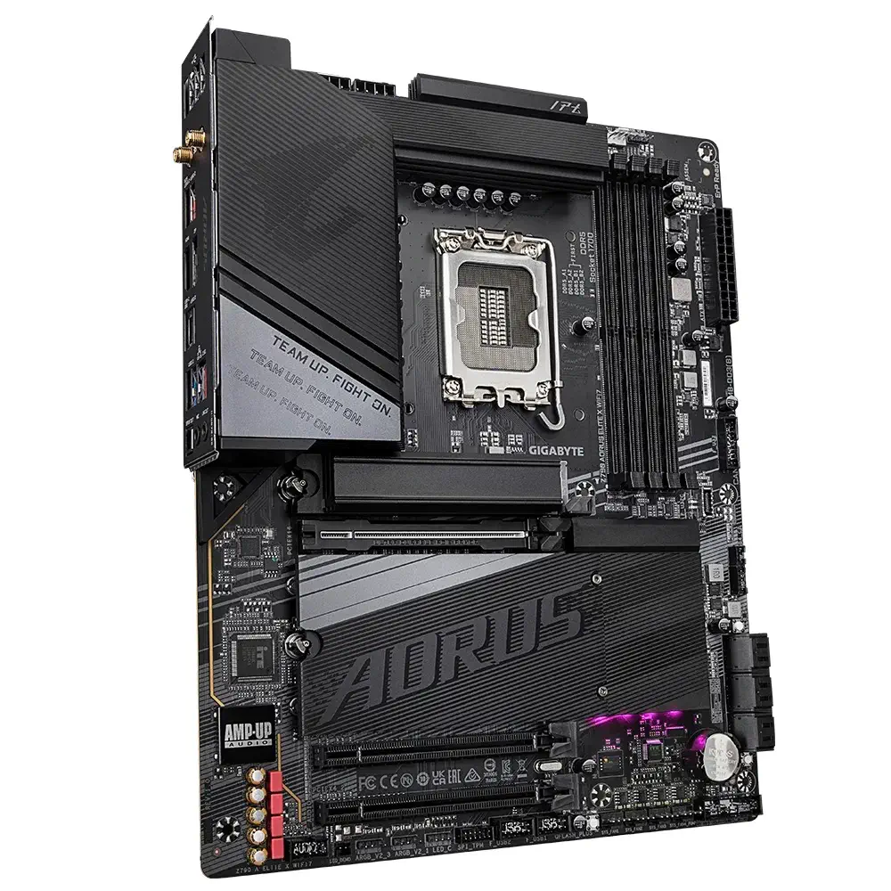 Gigabyte Z790 AORUS ELITE X WIFI7 Intel Z790 Soket 1700 DDR5 8266(OC)MHz ATX Gaming (Oyuncu) Anakart