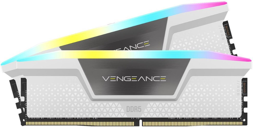 Corsair Vengeance RGB CMH32GX5M2B6200C36W 32GB (2x16GB) DDR5 6200MHz C36 Ram