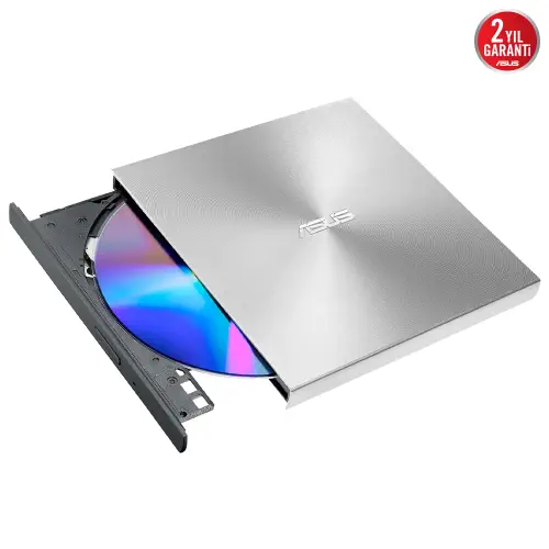Asus ZenDrive U8M SDRW-08U8M-U Type-C Destekli Gümüş CD/DVD Yazıcı