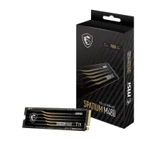 MSI Spatium M480 Pro 1TB PCIe 4.0 NVMe M.2 7400/6000MB/s