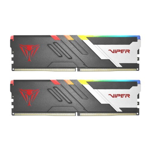 Patriot Viper Venom RGB PVVR564G560C40K 64GB (2x32GB) DDR5 5600MHz CL40 Gaming Ram (Bellek)