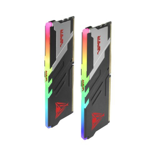 Patriot Viper Venom RGB PVVR564G560C40K 64GB (2x32GB) DDR5 5600MHz CL40 Gaming Ram (Bellek)