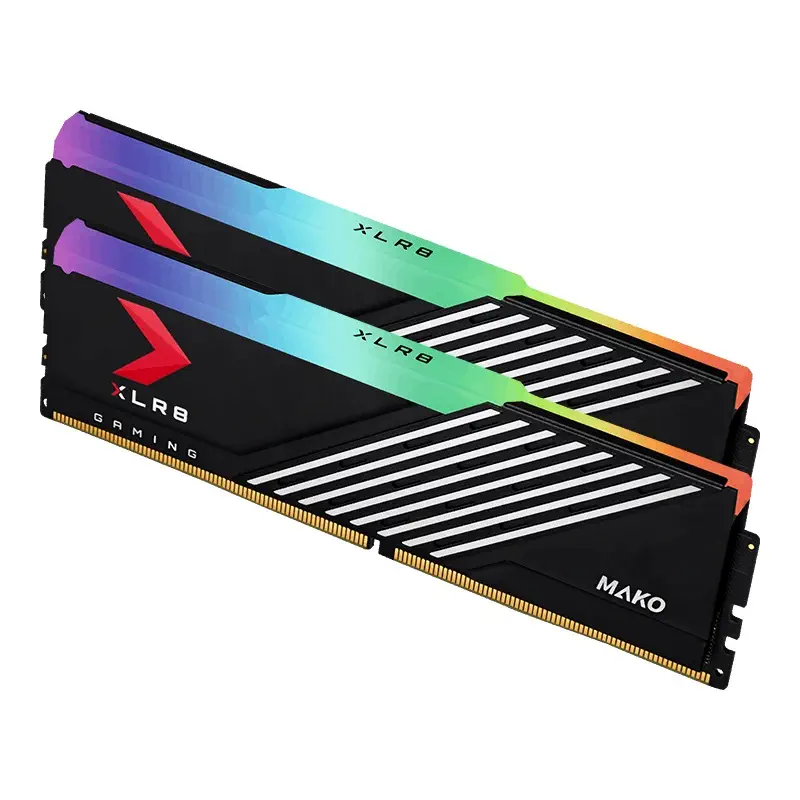 PNY XLR8 Gaming MAKO EPIC-X RGB 32GB (2x16GB) 6000MHz CL40 DDR5 Gaming Ram (MD32GK2D5600040MXRGB)