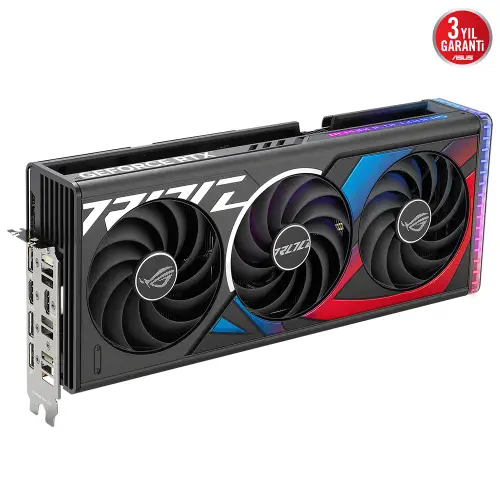 Asus ROG Strix GeForce RTX 4070 Ti SUPER 16GB ROG-STRIX-RTX4070TIS-16G-GAMING GDDR6X 256Bit DX12 DLSS 3 Gaming (Oyuncu) Ekran Kartı