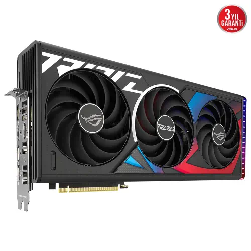 Asus ROG Strix GeForce RTX 4070 Ti SUPER 16GB ROG-STRIX-RTX4070TIS-16G-GAMING GDDR6X 256Bit DX12 DLSS 3 Gaming (Oyuncu) Ekran Kartı