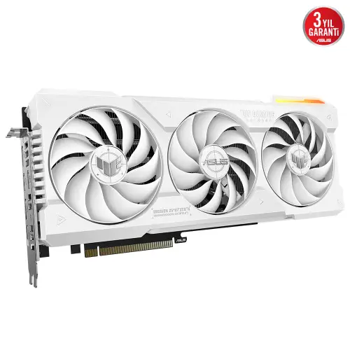 Asus Tuf GeForce RTX 4070 Ti SUPER TUF-RTX4070TIS-O16G-WHITE-GAMING GDDR6X 256Bit DX12 DLSS 3 Gaming (Oyuncu) Ekran Kartı