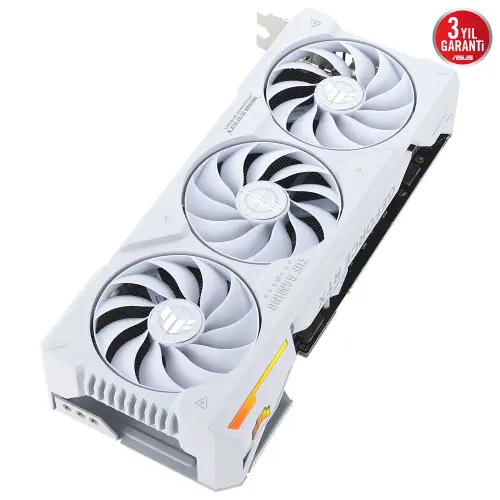 Asus Tuf GeForce RTX 4070 Ti SUPER TUF-RTX4070TIS-O16G-WHITE-GAMING GDDR6X 256Bit DX12 DLSS 3 Gaming (Oyuncu) Ekran Kartı