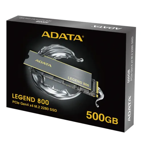 Adata Legend 800 ALEG-800-500GCS 500GB 3500/2800MB/s Gen4x4 NVMe M.2 SSD Disk