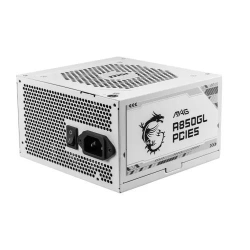 MSI MAG A850GL PCIE5 White 850W 80+ Gold Full Modüler Power Supply