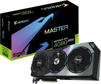 Gigabyte GeForce RTX4080 Super Aorus Master GV-N408SAORUS M-16GD 16GB GDDR6X 256Bit DX12 DLSS 3 Gaming (Oyuncu) Ekran Kartı