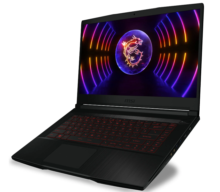 MSI Thin GF63 12UC-877XTR i5-12450H 16GB DDR4 RTX3050 GDDR6 4GB 512GB SSD 15.6'' FHD 144Hz FreeDOS  Gaming Notebook 