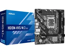 Asrock H610M-HVS/M.2 R2.0 90-MXBJJ0-A0UAYZ Intel H610 Soket 1700 DDR4 3200(OC)MHz mATX Gaming (Oyuncu) Anakart