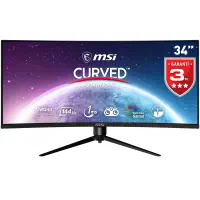 MSI MAG342CQPV 34” 1ms 100Hz Adaptive Sync VA UWQHD Curved Gaming (Oyuncu) Monitör