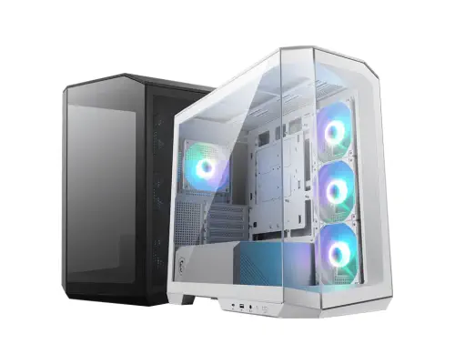 MAG PANO M100R PZ White 4x120mm ARGB Fan USB 3.2 Micro-ATX Tower Gaming (Oyuncu) Kasa